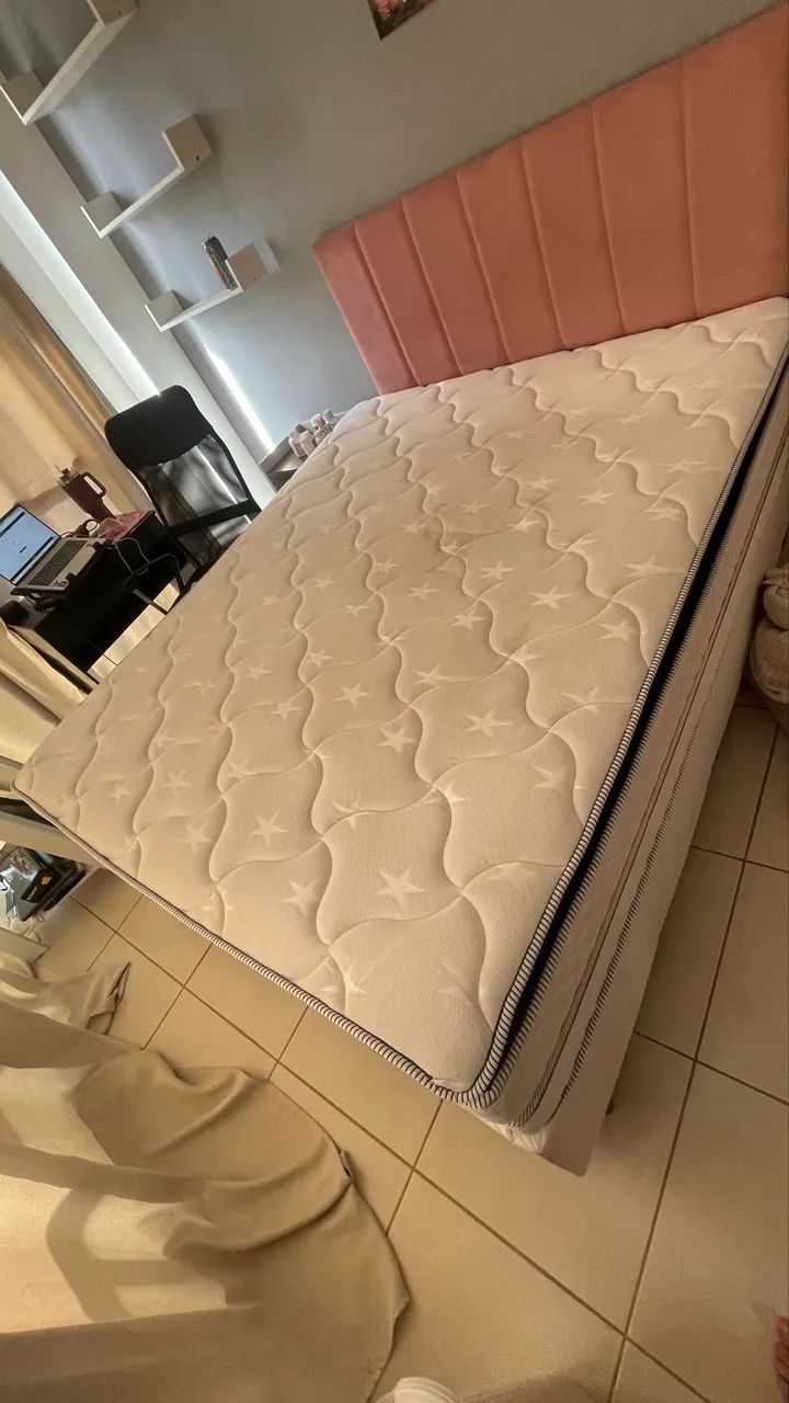 Cama Queen Size - Jacarepaguá - 1 ano de uso - Foto 3