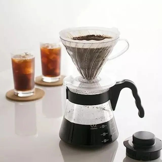 Conjunto V60 02 Craft Coffee Maker Hario - 600ml - Foto 5