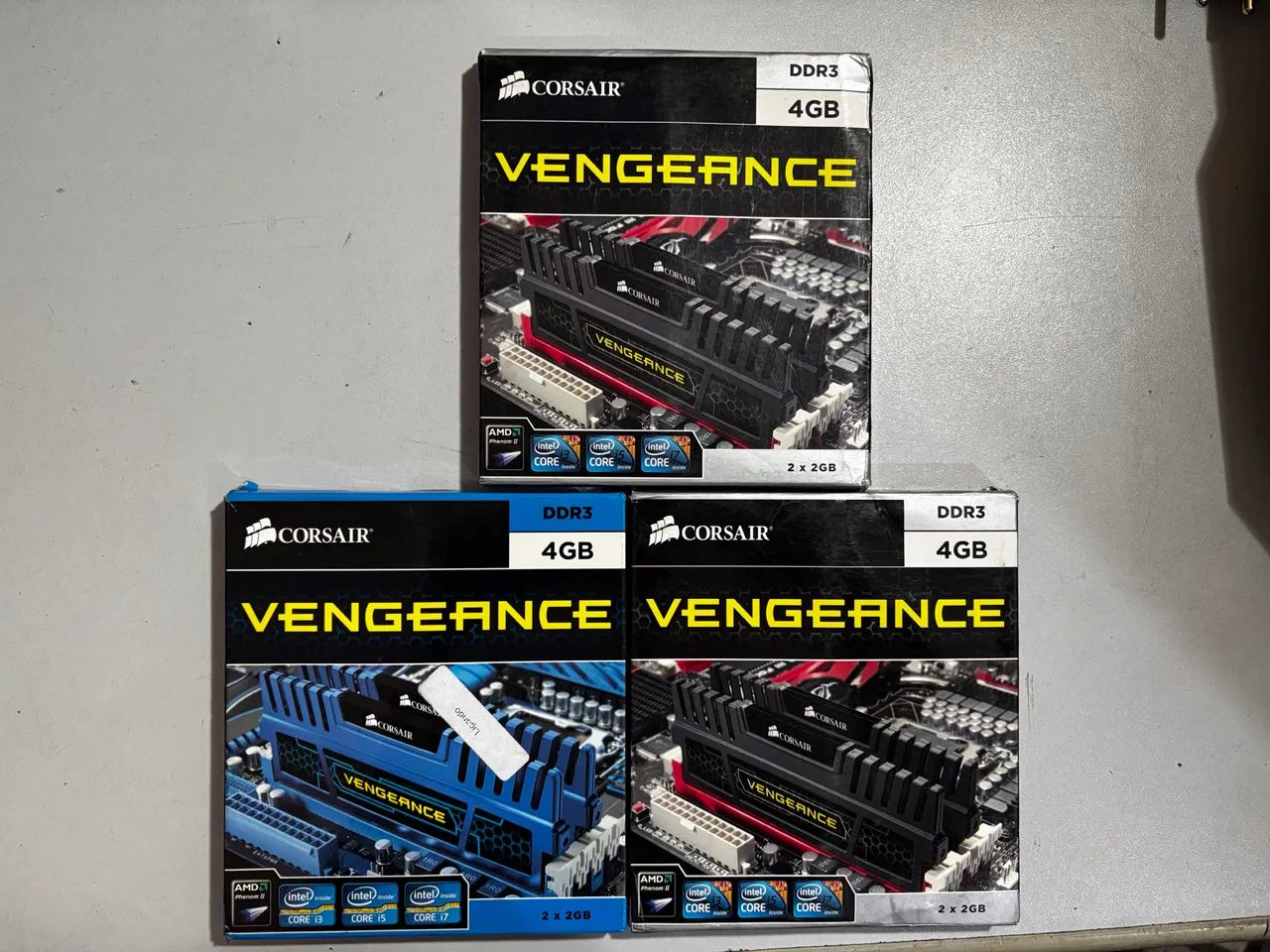 Memórias Kingston / Corsair / GSkill DDR3/DDR4 4/8GB valores à partir de R$50 - Foto 2
