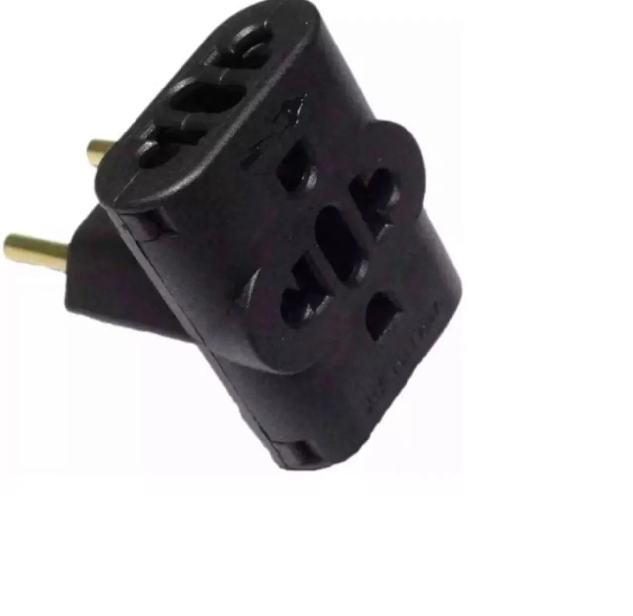 Adaptador Benjamin tipo T para tomada - Foto 3