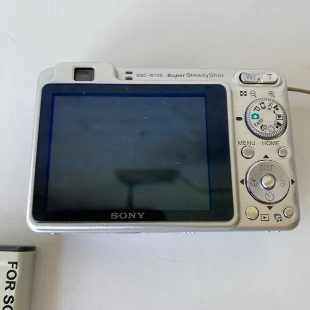 Ref.173 - Câmera Digital Sony Cyber-shot 7.2 MP Usada Não Funciona