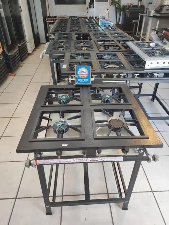 Fogão industrial 4 bocas (Entrega gratis)