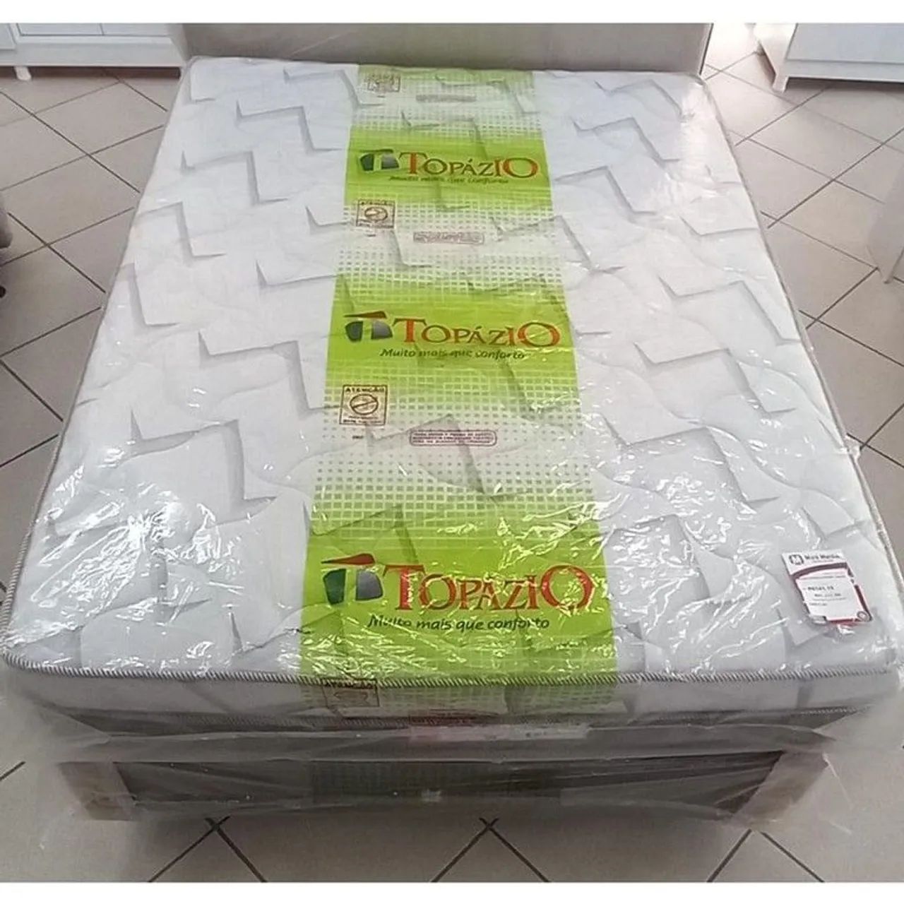 Colchão Casal + Base box Molas ensacadas Baratoooo