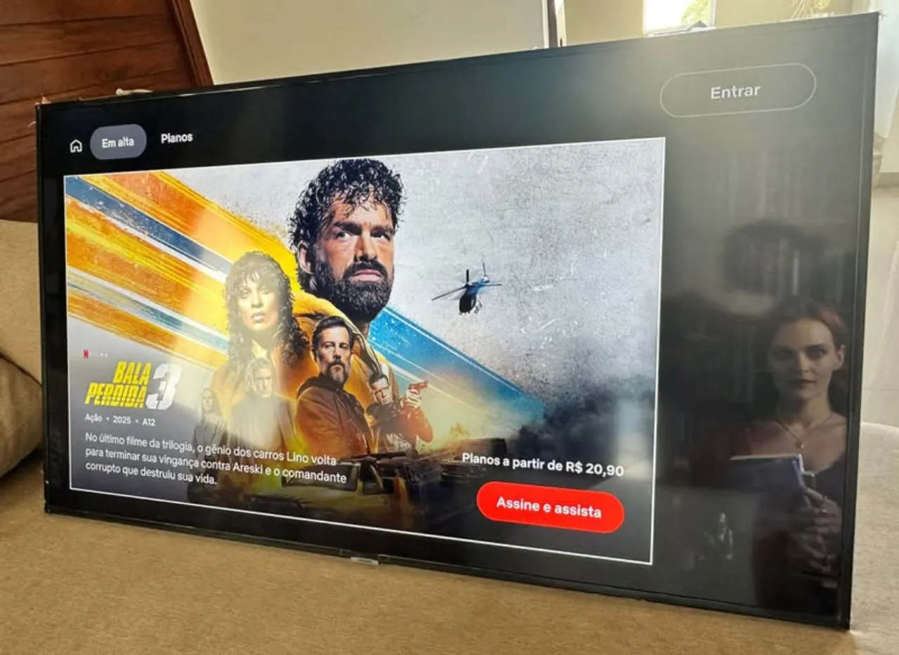 Smart TV samsung 50 polegadas com garantia e comando de voz
