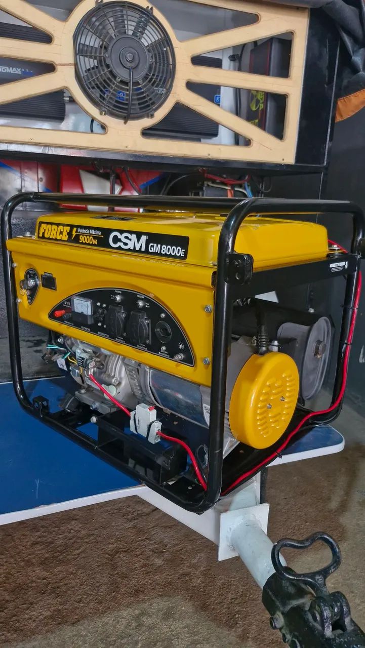 Gerador de Energia CSM GM 8000E 9.0 KVA