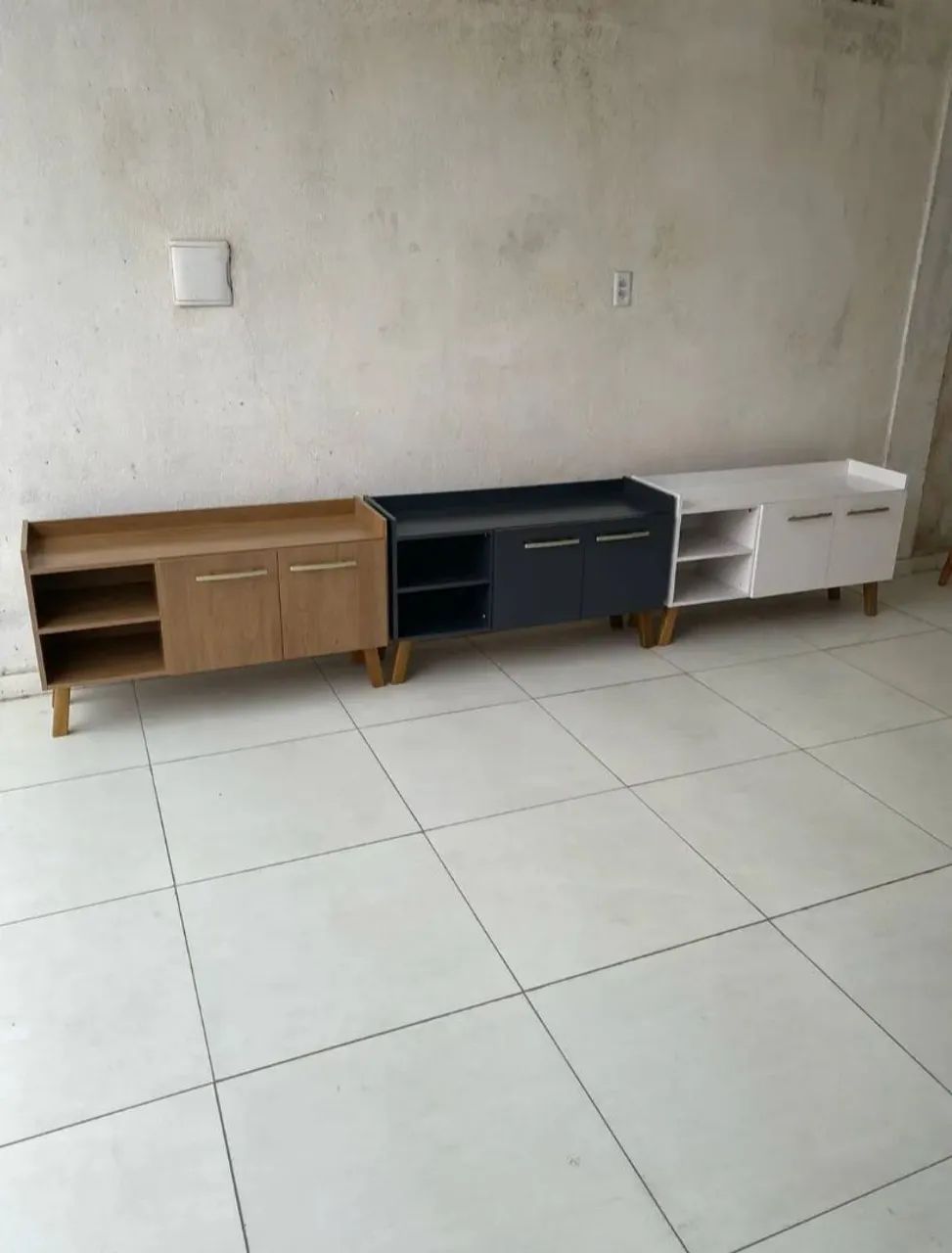 Rack no mdf 12mm com 1,08 de largura e 68 de altura  - Foto 2