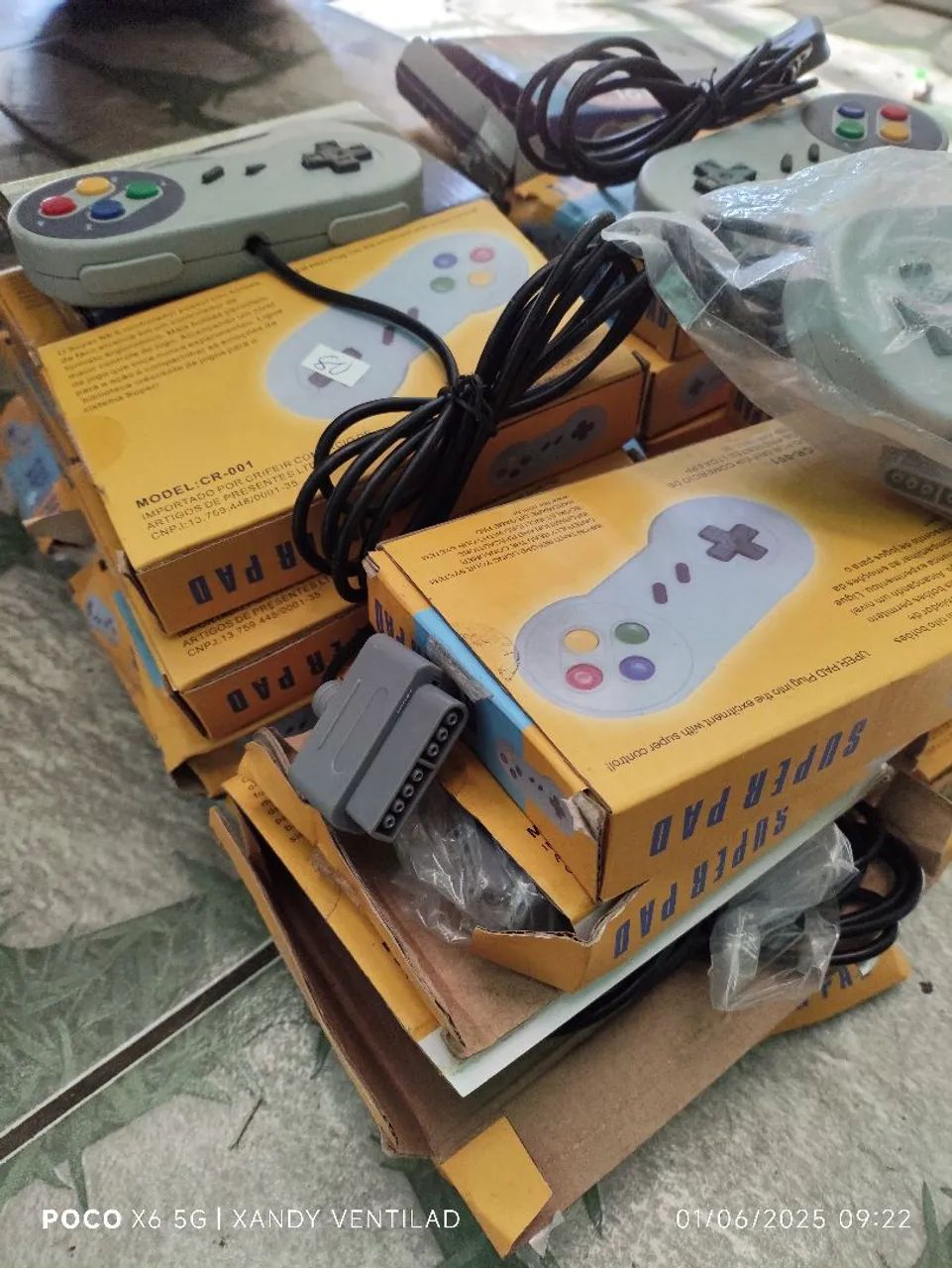Lote de 30 controle super Nintendo  - Foto 3