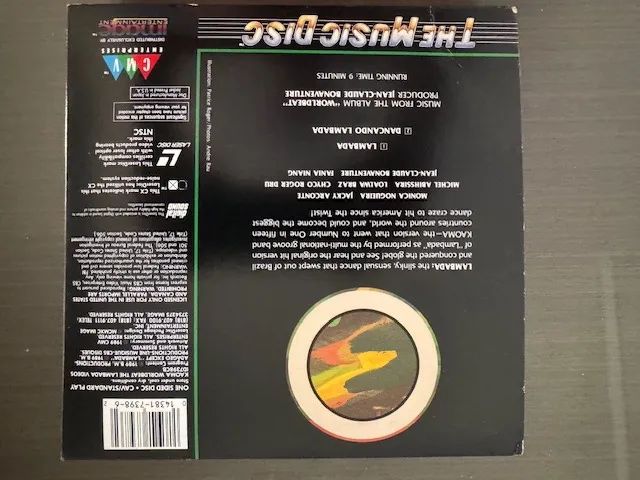 LASERDISC KAOMA WORLDBEAT