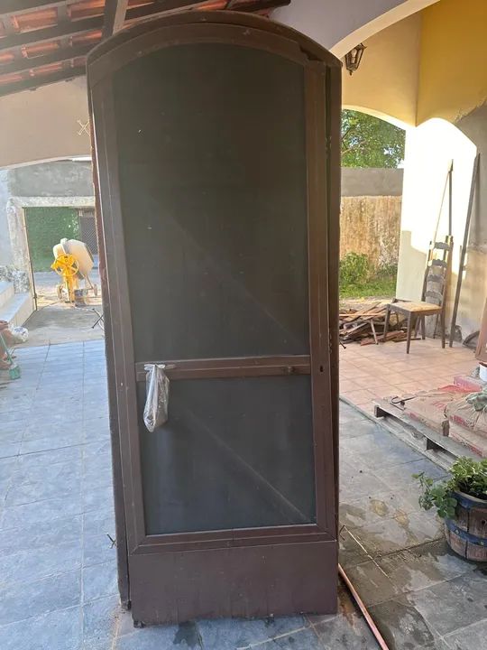 Solid Wood Rustic-Style Door65115635459331124