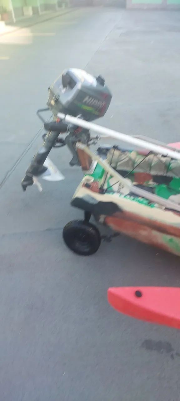 Caiaque iron completo - Foto 4