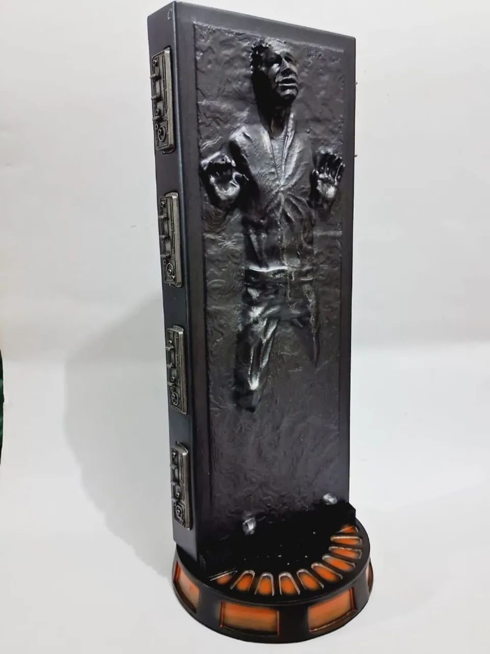 Star wars hansolo em carbonita 1/6 para hot toys  - Foto 3