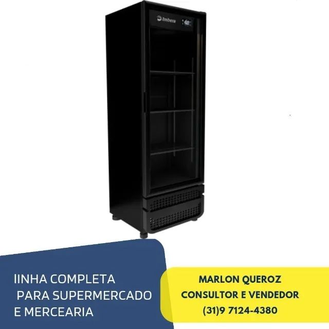 Cervejeira Imbera 569 llitros Porta de Vidro