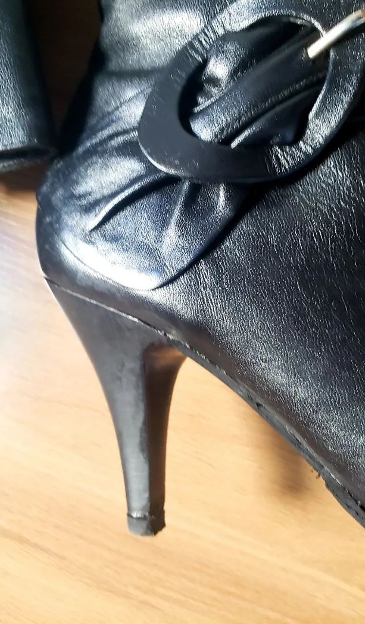 Em ótimo estado. Bota cano alto número 38. Ler descrição.  - Foto 4