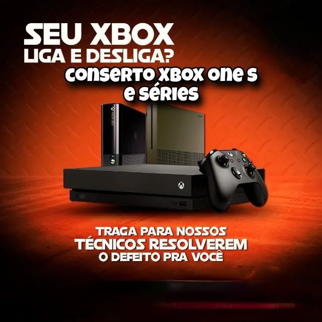 Conserto Xbox one S e séries 