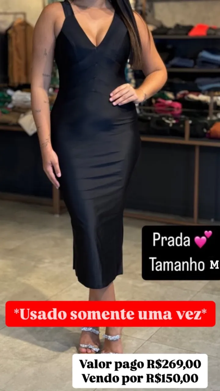 Vestido seminovo
