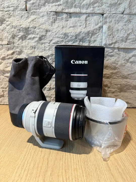 Canon Rf 70-200mm F/2.8l Is Usm!! Sem uso