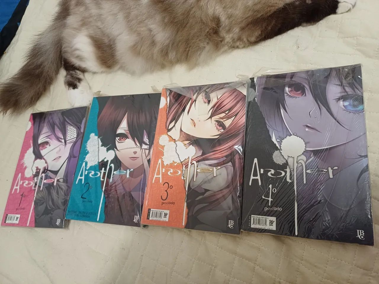 Mangá Another - Volumes 1, 2, 3 e 4