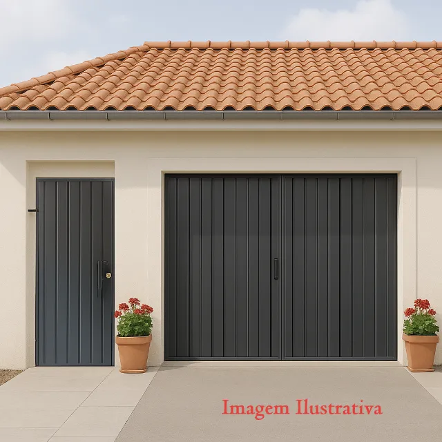 Garagem Lambril fechado 2.40x2.00m