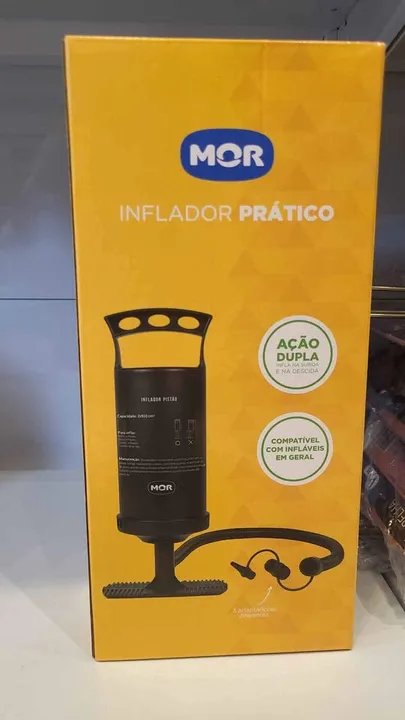 Bomba Inflador Prático Para Infláveis MOR- Loja Mega Tudo