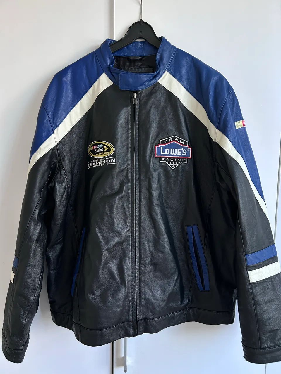Jaqueta 100% Couro Nascar 