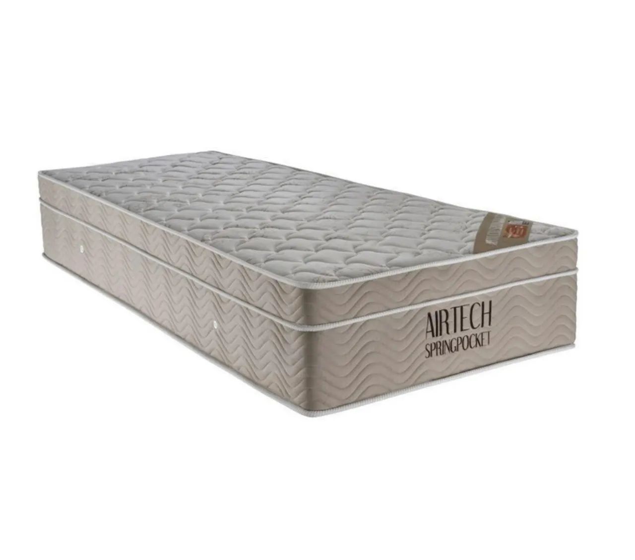 Cama Box Solteiro Ortobom Airtech Spring Pocket com Molas ensacadas - Entrega Imediata! - Foto 2