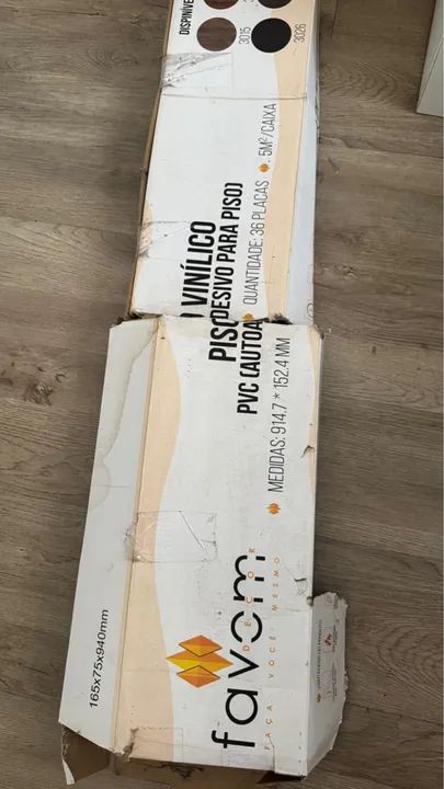 Piso Vinílico Auto Colante 2,5m2 - Foto 2