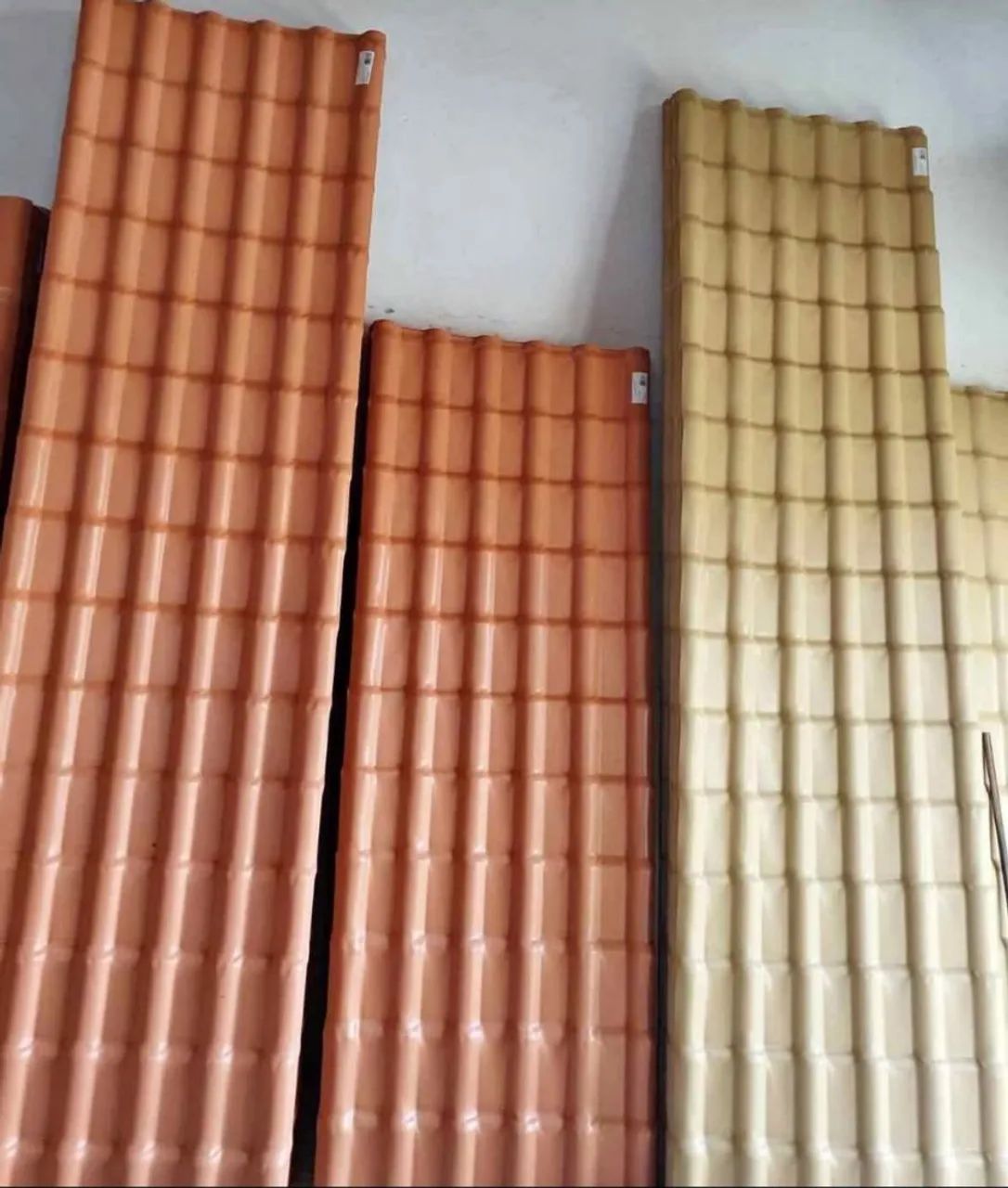 Telhas de pvc plan. 3.30x.88