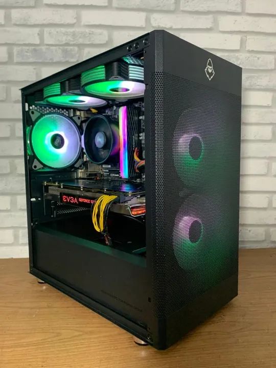 Pc Gamer Ryzen 5 3400g/ GTX 1070 8GB/ 16gb ram/ SSD 512gb. Garantia, 12x no cartão - Foto 2