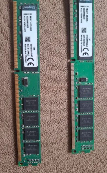 2x Memórias RAM Kingston 2GB DDR2 - Foto 2