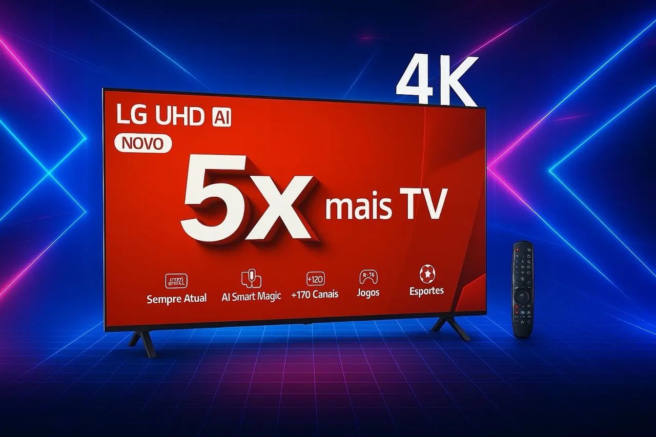 Smart TV LG 75 Polegadas 4K UHD 2024 - Foto 2