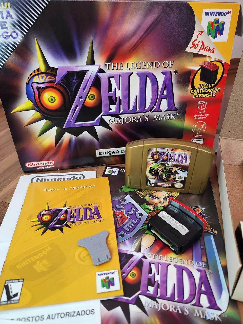 MADLOCKS 2CD OG 同捆 G RAP rare The Legend of Zelda: Majora's Mask - Nintendo 64 (Perfeito para