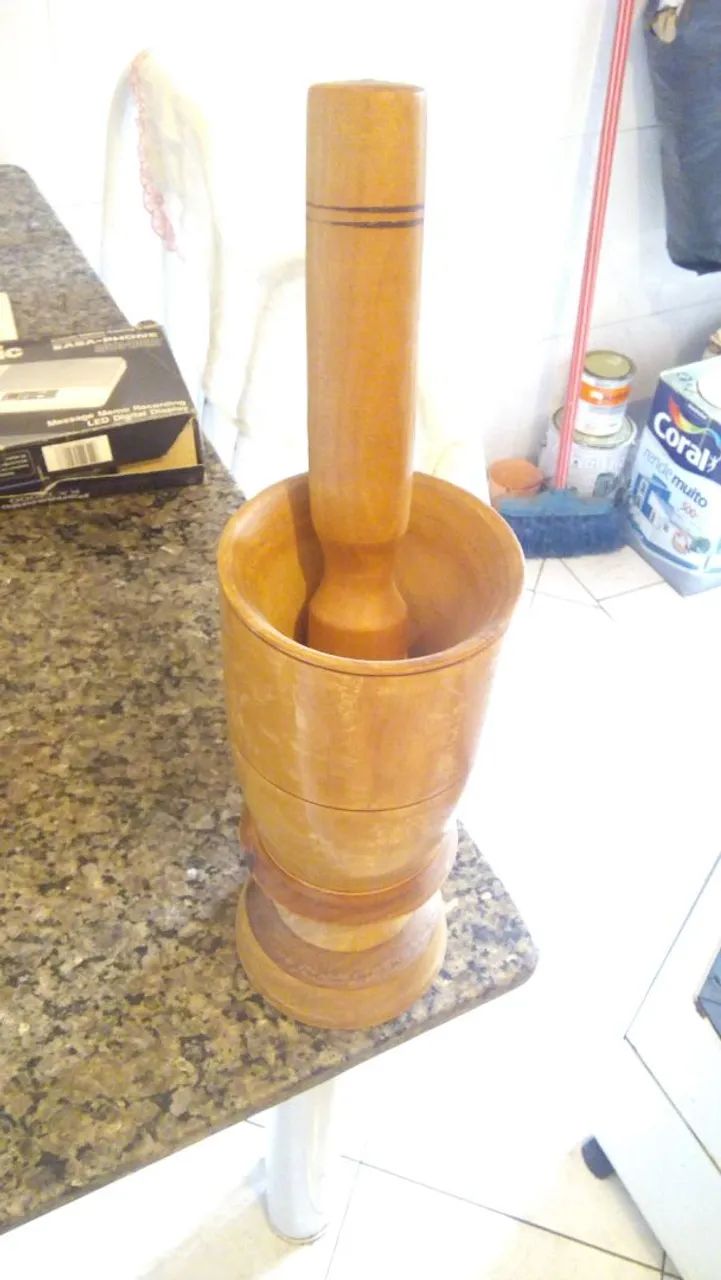 Pilão pequeno 33 cm  - Foto 2