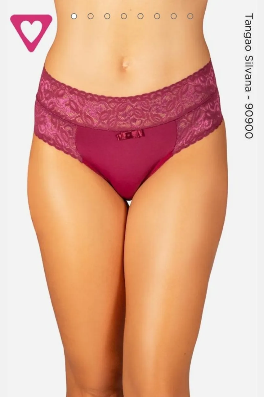 Calcinha Tanga Silvana Tamanho M - ROMANCE
