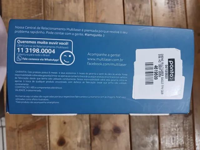 DRONE MULTILASER EAGLE FPV COM Câmera hd 05 290,00 - Foto 4