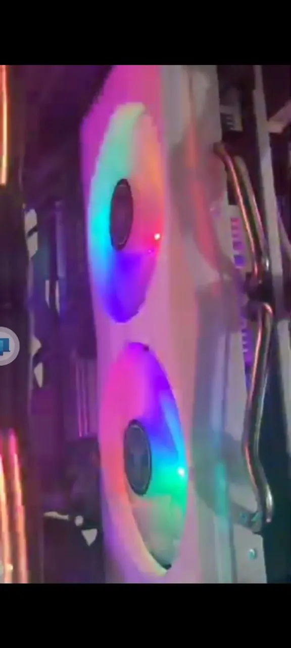 Placa de Vídeo Gamer com Iluminação RGB