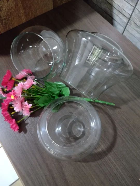 3 Potes de Vidro Decorativos  - Foto 3
