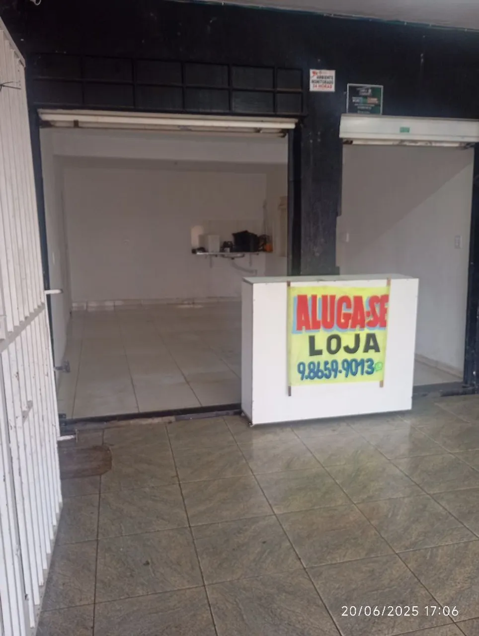 Alugo loja no p norte próximo a dois mercados posto de saúde e enfrente a escola 34 ótimo