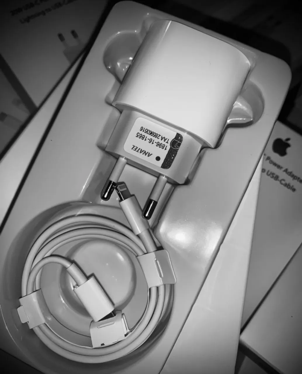 Carregador de Iphone Fonte Original Apple 20W + Cabo Lightning - Nova Lacrada | Entrego