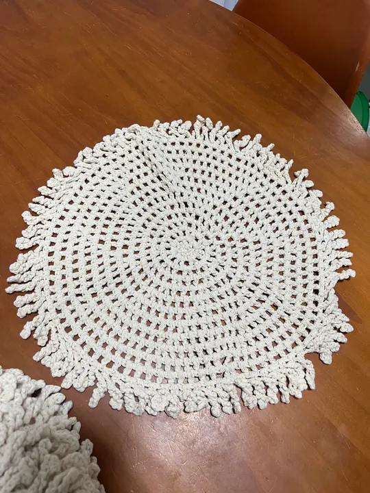 Jogo de mesa Macramê