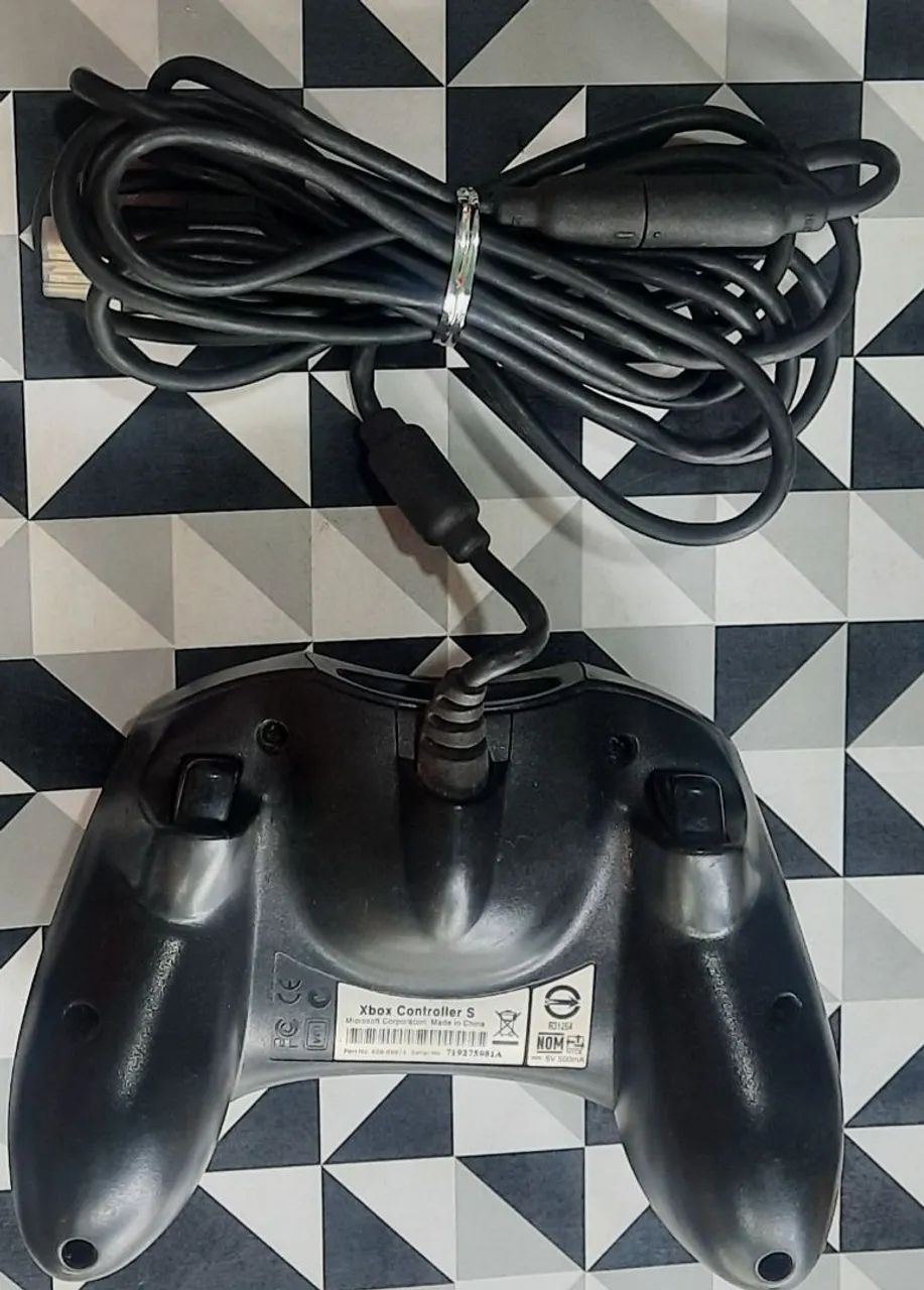 Controle Xbox clássico  Original com Cabo - Foto 2