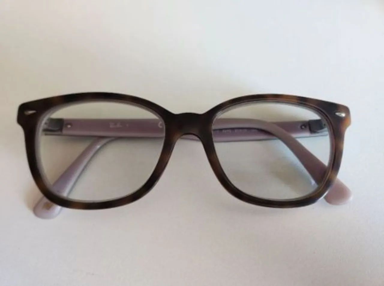  óculos ray ban armação<br><br>oncinha lilás - Foto 2