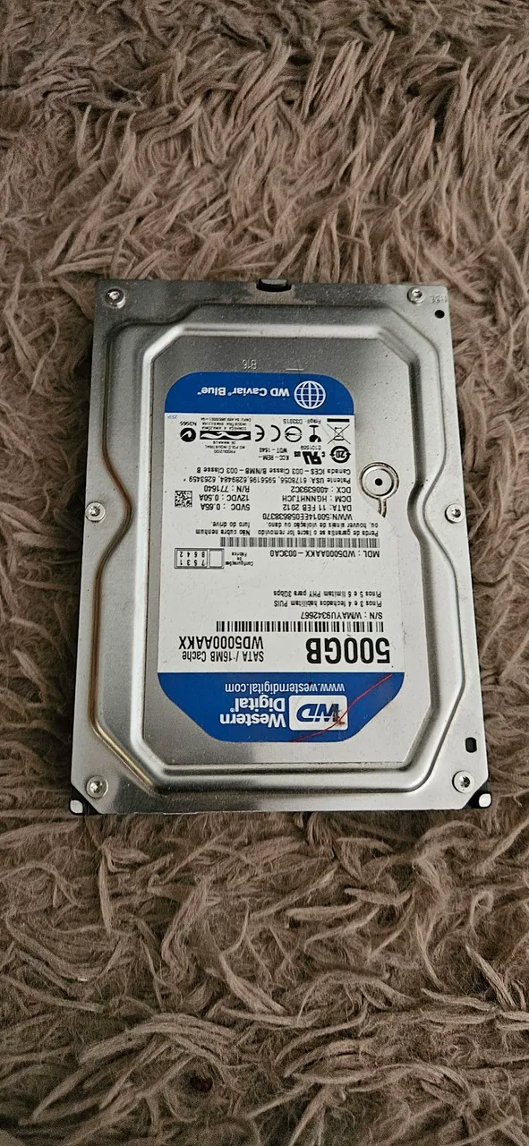 HD 500GB Western Digital Caviar Blue