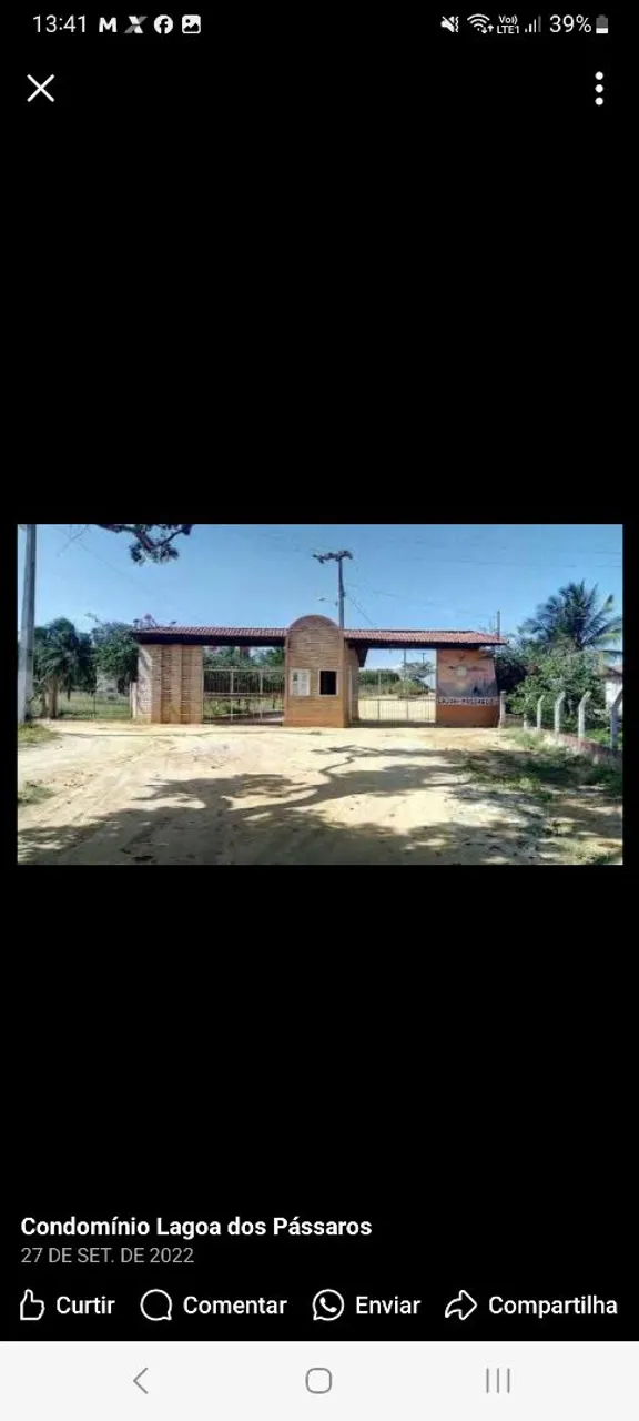 Loteamento lagoa dos pássaros