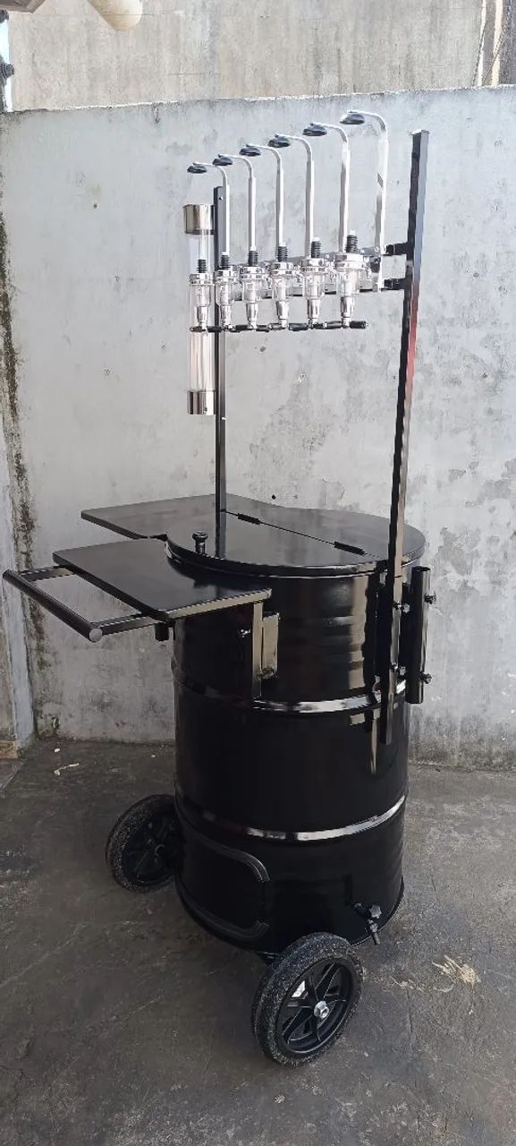 Carrinho tambor de drinks térmico 90 litros  - Foto 2