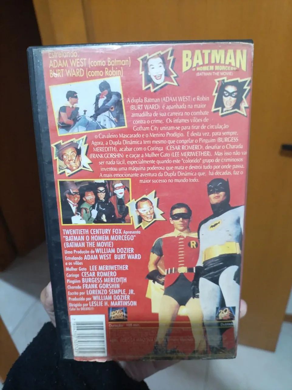Fita VHS Batman o homem morcego Dublado - Foto 2