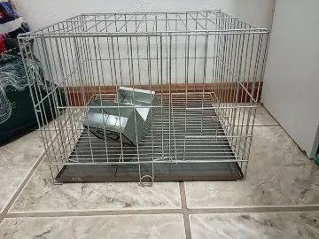 Gaiola para coelho usada 
