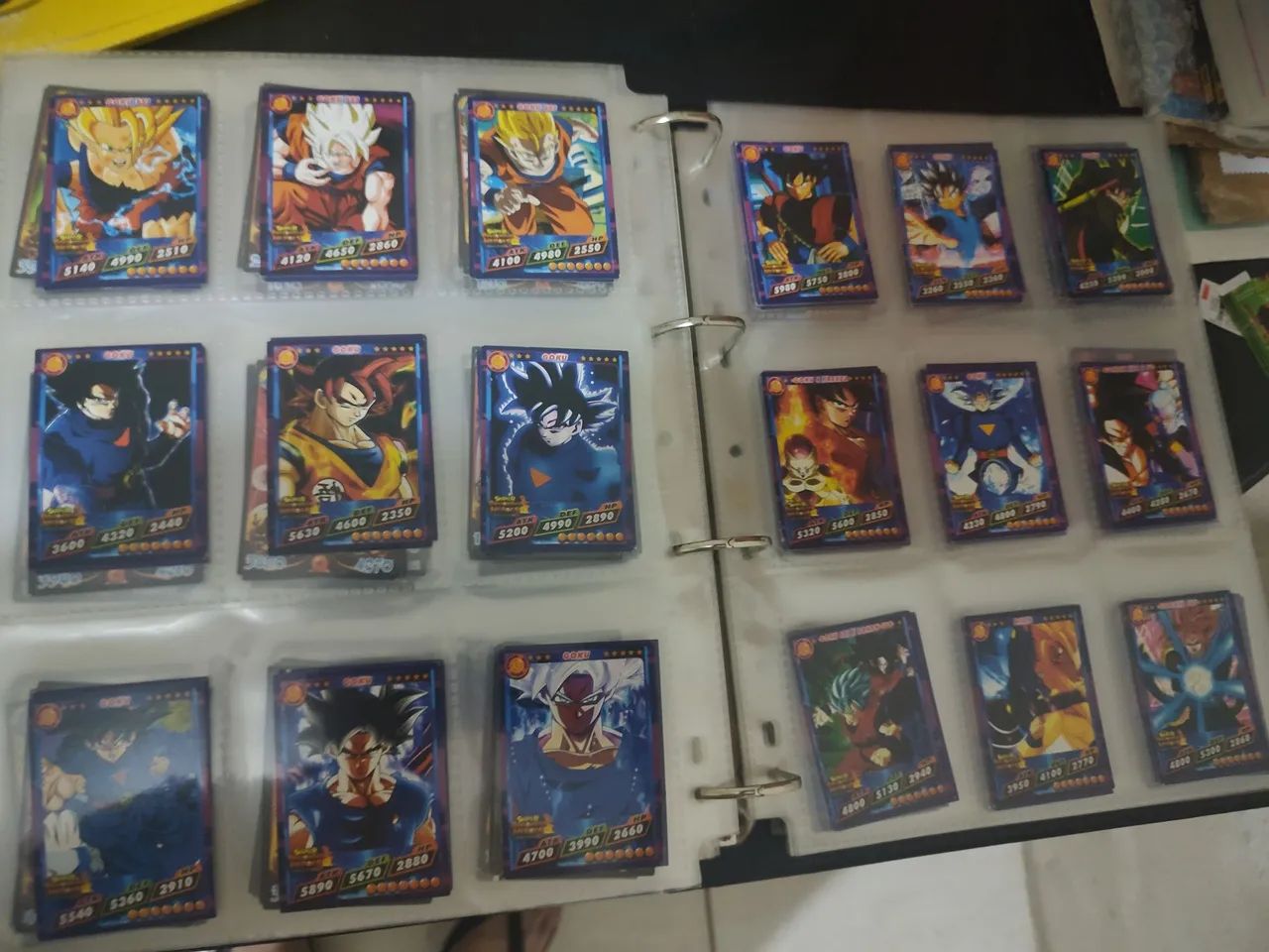 Cartas Dragon Ball- coleção mini cards - Foto 5
