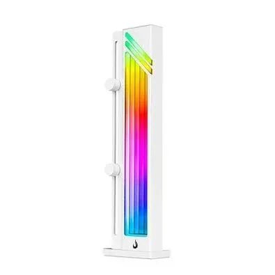 Suporte de Placa de Vídeo Rise Mode ARGB Aura V1 Branco