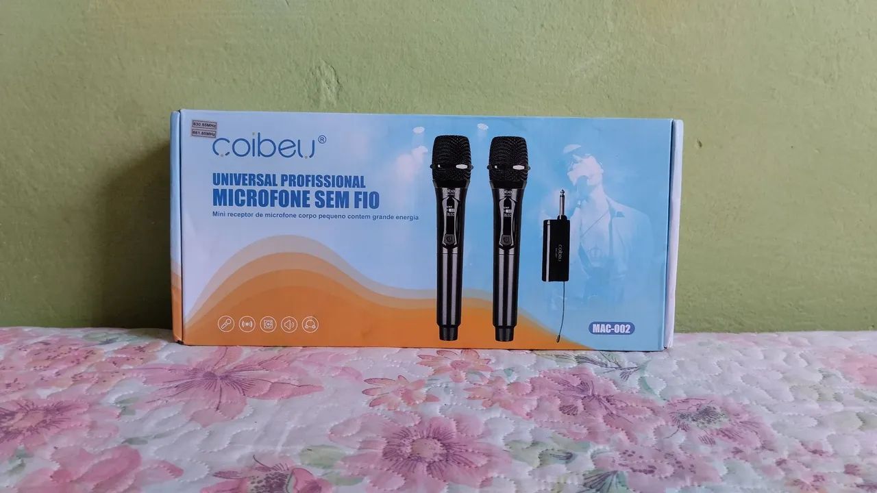 Microfone sem fio Mac 002 64617708270977120