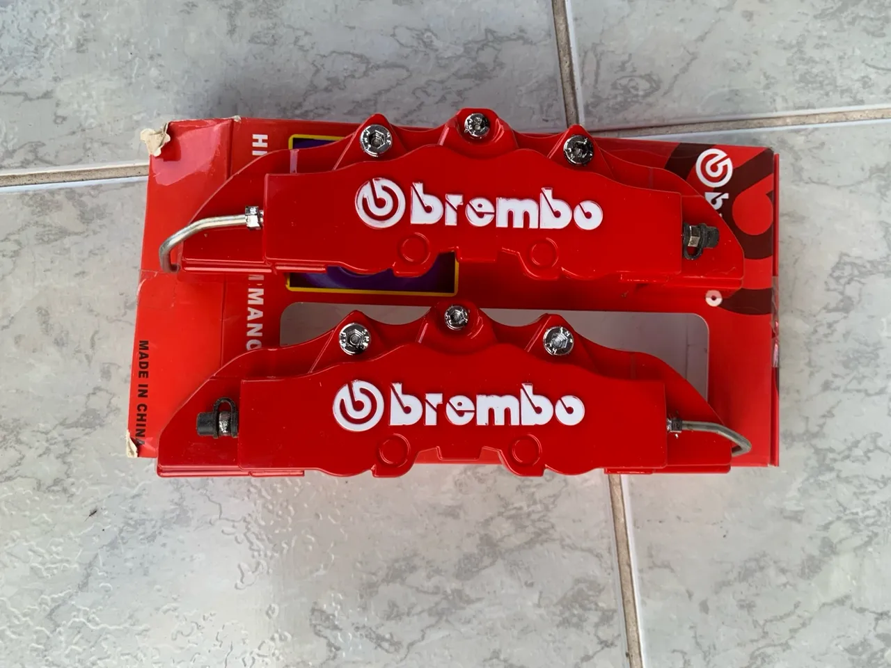 Capa para Pinças de Freio Golf Brembo Vermelhas